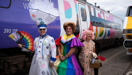 The Greatest Gathering Pride Parade. Copyright: Alstom