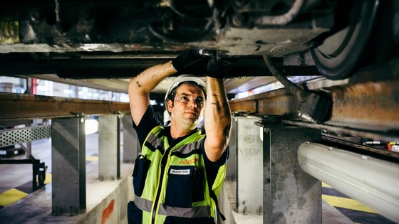 Maintenance on Jerusalem tramway, Israel © Alstom / TOMA – Julien Goldstein