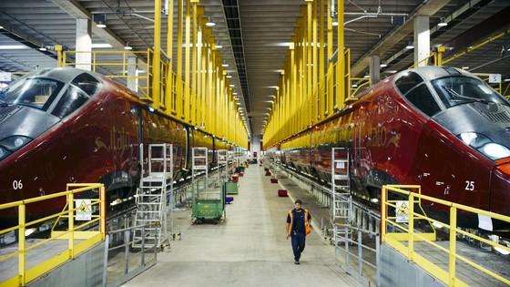 NOLA depot, Italy © Alstom / TOMA – Julien Goldstein NOLA depot, Italy © Alstom / TOMA – Julien Goldstein