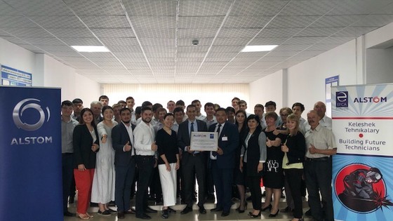 Alstom Foundation supports Agrotechnical College in Atbasar, Kazakhstan Alstom Foundation supports Agrotechnical College in Atbasar, Kazakhstan
