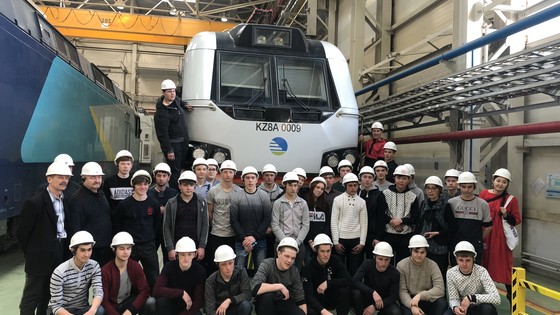 Copyright Alstom College students and teachers visit Kazakhstan