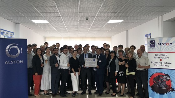 Copyright Alstom College students visit Kazakhstan