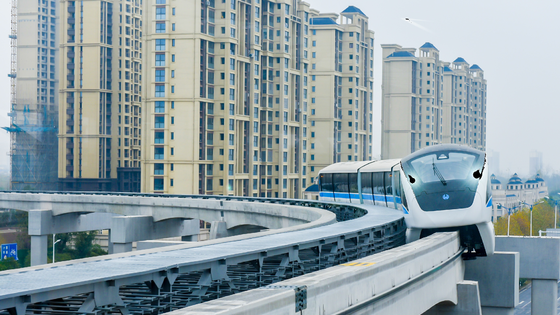 Copyright: CRRC Puzhen Bombardier Transportation Systems Limited Alstom Wuhu Monorail 2