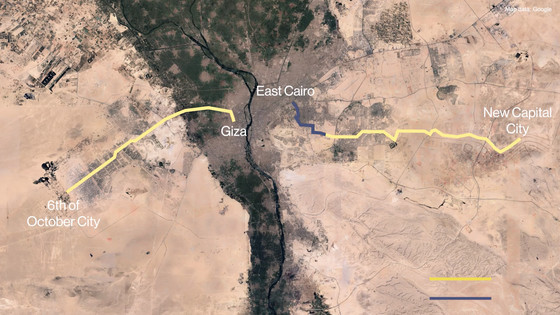 Copyright: Alstom Innovia_Monorail_Cairo_Map_Routes