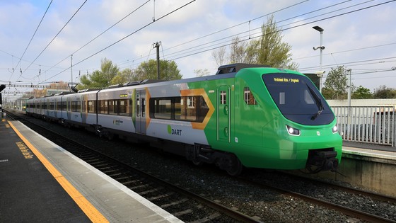 DART (Irish Rail) exterior view in station design image