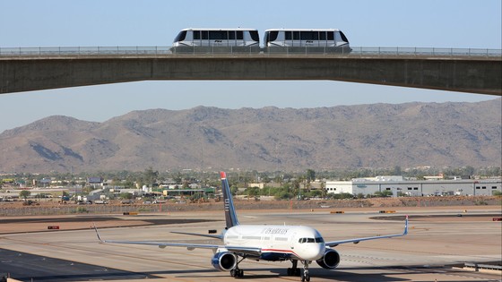 Innovia APM system at Phoenix Sky Harbor International Airport / @Alstom