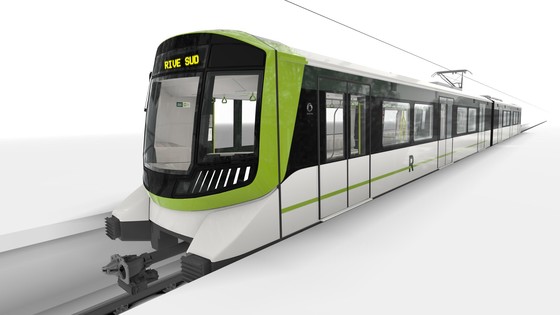 REM cars for Montreal, Canada / @Alstom / D&S
