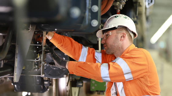 Copyright Alstom Railgallery Maintenance of Metropolis of Sydney, Australia