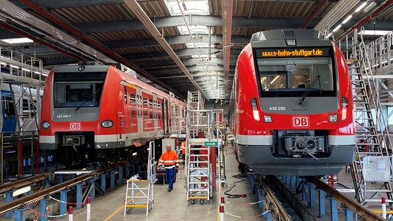 Alstom BR 423 and BR 430 Stuttgart