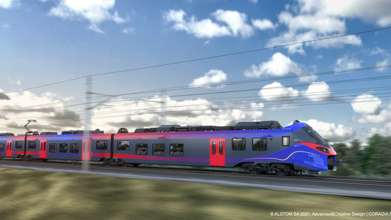 Copyright Alstom | Advanced & Creative Design Coradia Stream EMU - Romania - Rendering
