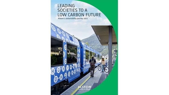 Alstom CSR brochure title page