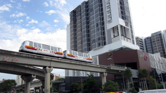 Innovia APM system, Bukit Panjang, Singapore 