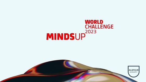 Copyright Alstom Video snapshot Alstom University Minds Up Challenge 2023