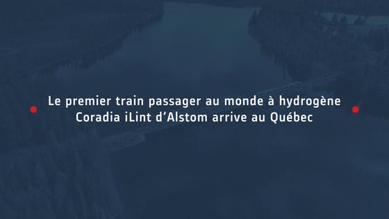 Copyright ALSTOM SA 2023 Coradia iLint Quebec