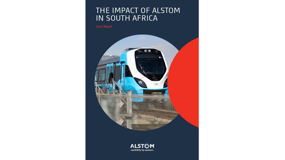 Cover image Alstom South Africa Impact Report