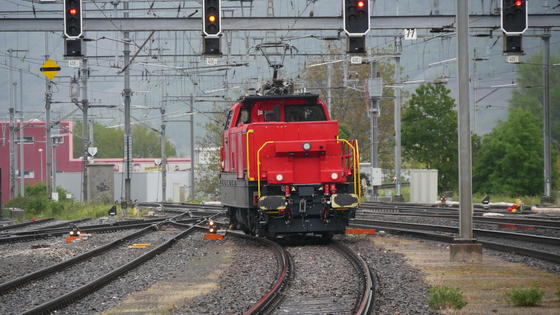 Traxx Shunter locomotive for SBB in Martigny, Switzerland