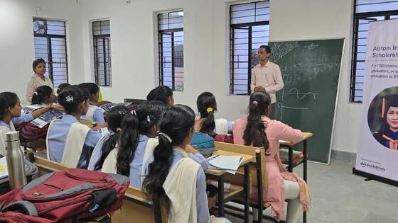 Scholarship program India Copyright Alstom