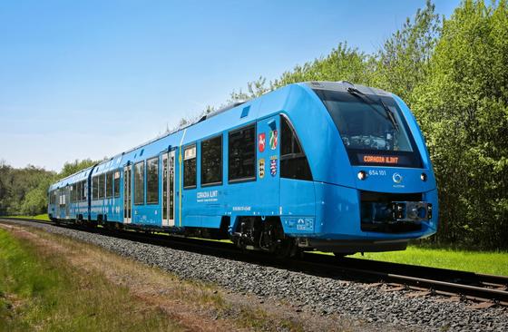 Coradia iLint fuel-cell train, Germany © Alstom / Anne-Sophie Wittwer
