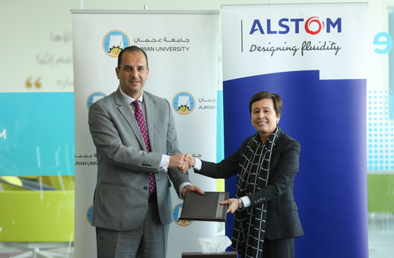 Alstom signs MOU with Ajman University