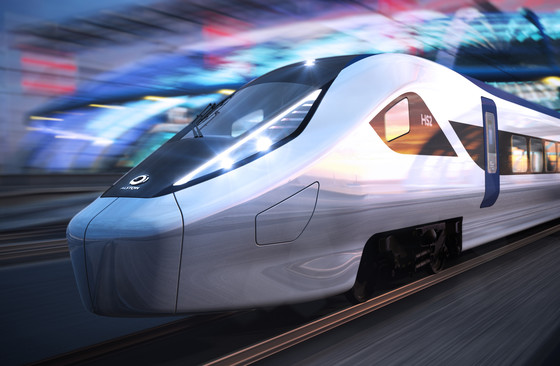 Alstom Avelia HS2 train design