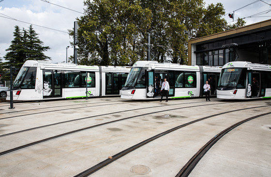 Inauguration Tramway Avignon