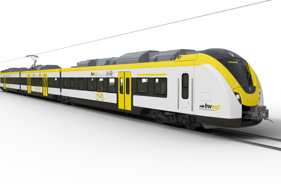 Coradia Continental electric regional trains for Baden-Württemberg