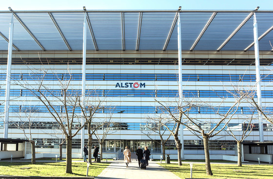 Alstom headquarter HQ Saint-Ouen February 2020