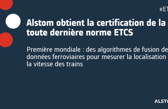 PR thumbnail Alstom obtains certification of latest ETCS standard FR