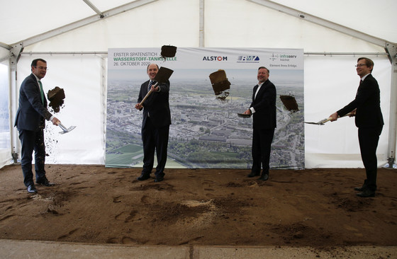 Inauguration of the first hydrogen filling station