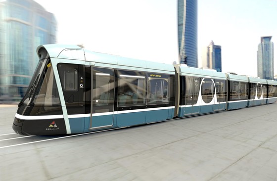 Lusail tramway integration view
