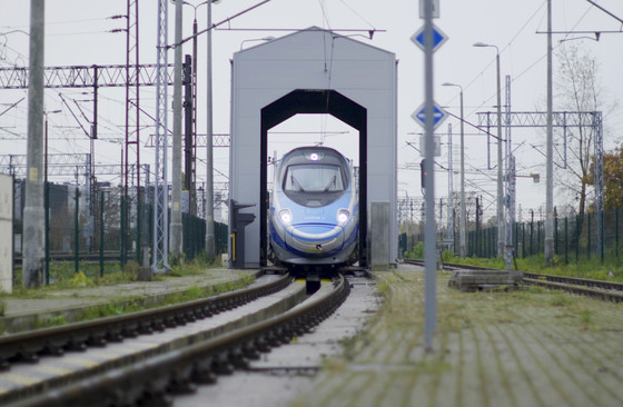 Alstom Train Scanner in Poland