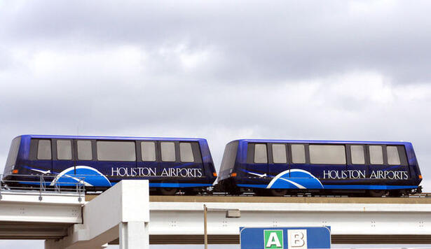 ALSTOM Innovia APM system at Houston International Airport