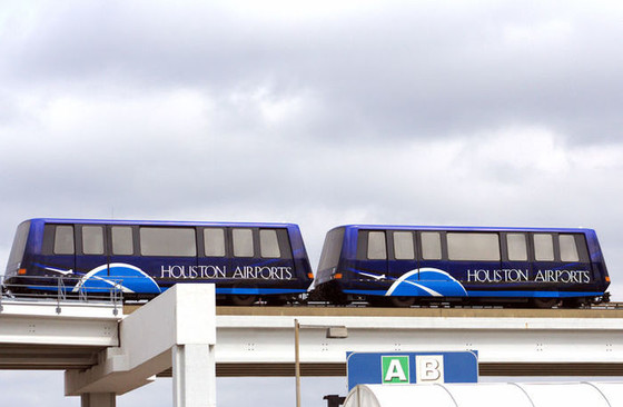 ALSTOM Innovia APM system at Houston International Airport