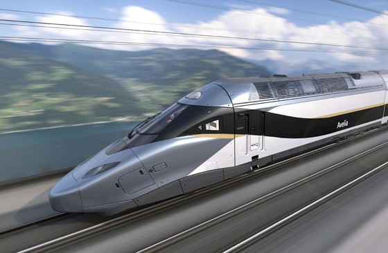 New generation of very-high-speed trains, increasing passenger comfort while reducing energy consumption and maintenance / @Alstom / Advanced & Creative design