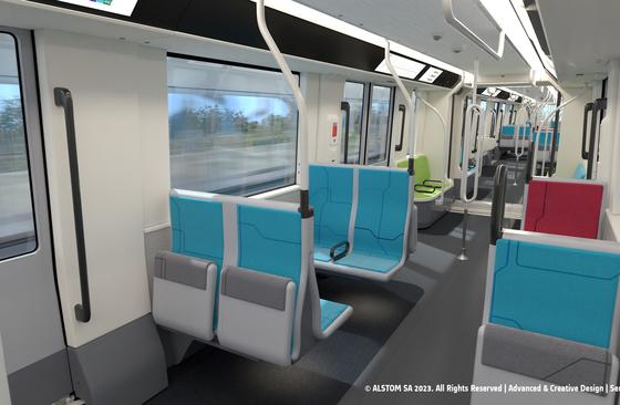 Design Alstom Line 18 Grand Paris Express