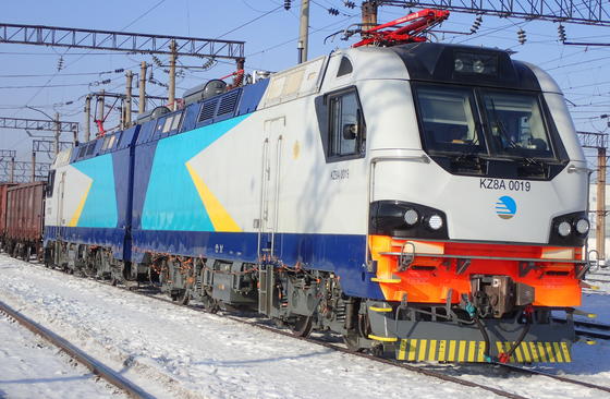 Prima T8 KZ8A electric freight locomotive for KTZ 