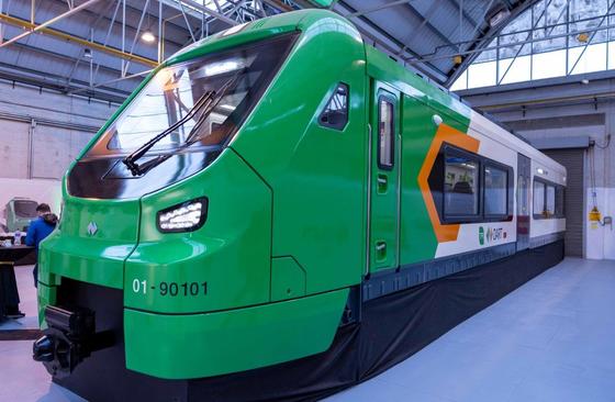 DART+ mock up Irish Rail