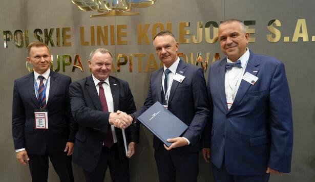 Poland traffic light signing