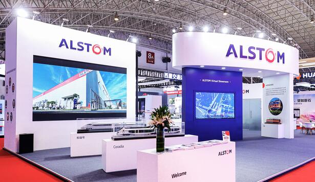 Modern Railways 2023 Alstom booth