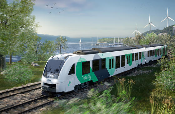 Alstom à la pointe dans le train à hydrogène