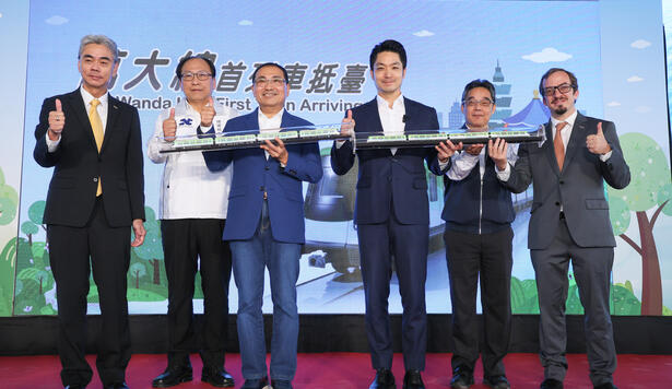 CTCI Chairman YangNew Taipei City CommissionerNew Taipei City MayorTaipei City MayorTaipei City DORTS CommissionerAlstom Toby Tiberghien