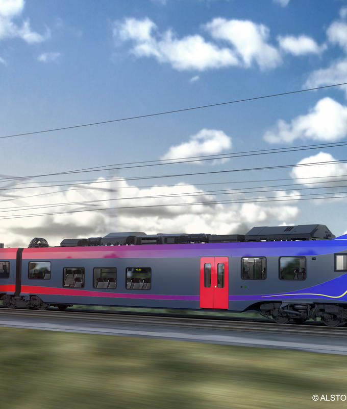 Coradia Stream EMU - Romania - Rendering