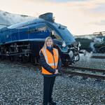 Kathryn Lancaster, Communications Manager at Alstom (Credit – Alstom)