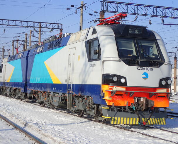 Prima T8 KZ8A electric freight locomotive for KTZ 