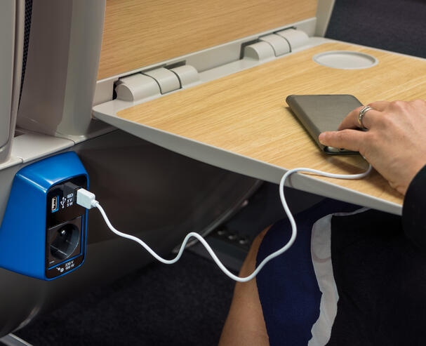 Inside views of the TGV Euroduplex