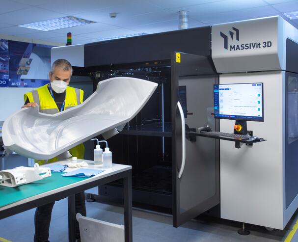 3d printing activities at Alstom’s Santa Perpètua site in Barcelona