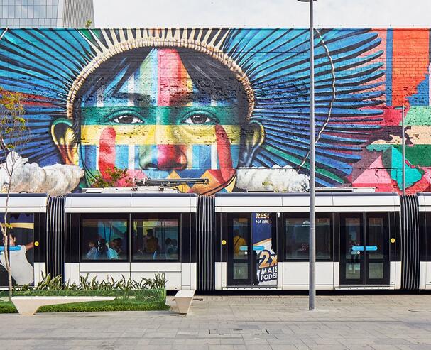 Citadis tram Rio Parada dos Museus