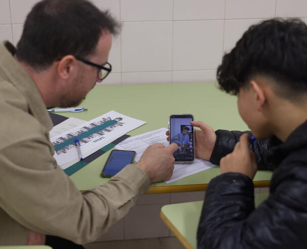 Alstom and Barcelona Tram CSR Project (Copyright Fundación Exit)