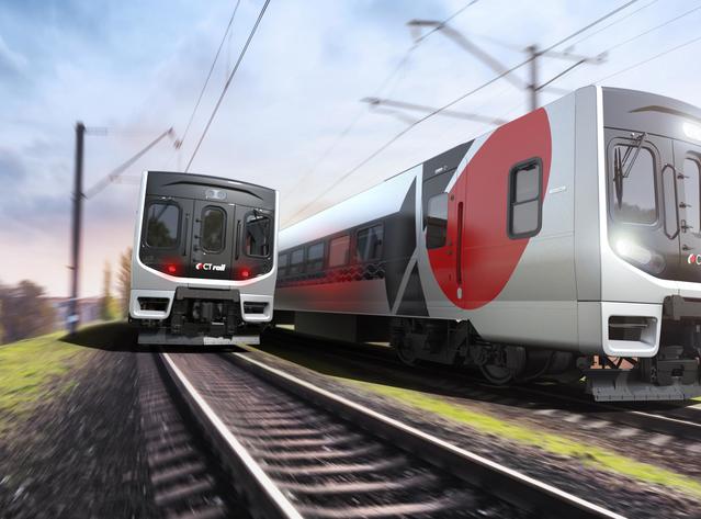 X'trapolis train CTDOT