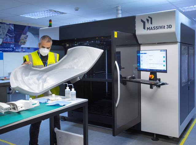 3d printing activities at Alstom’s Santa Perpètua site in Barcelona